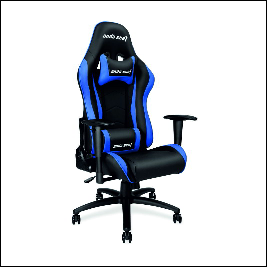 ANDA SEAT Gaming Chair Axe Black Blue Paradise Technology