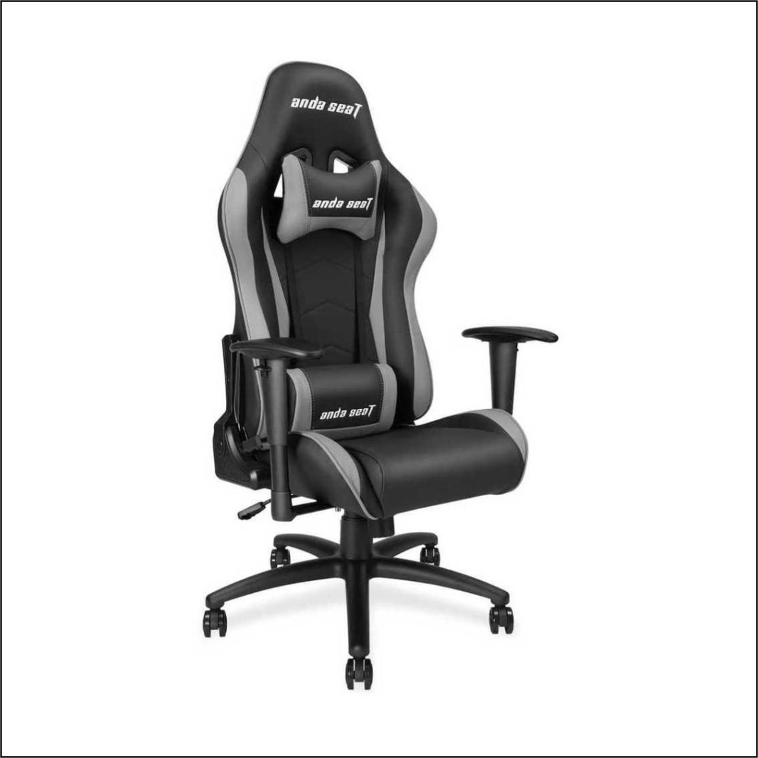 ANDA SEAT Gaming Chair Axe Black Grey Paradise Technology